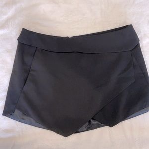 Black Dress Shorts